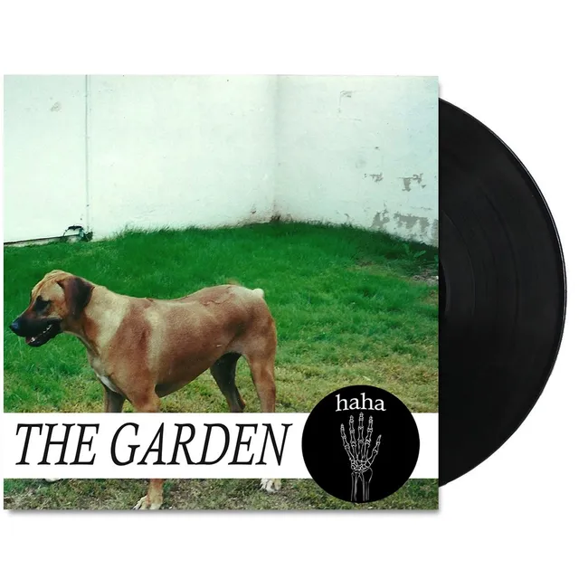 the-garden-haha-lp-schwarz-art-punk-vinyl-schallplatte image 1