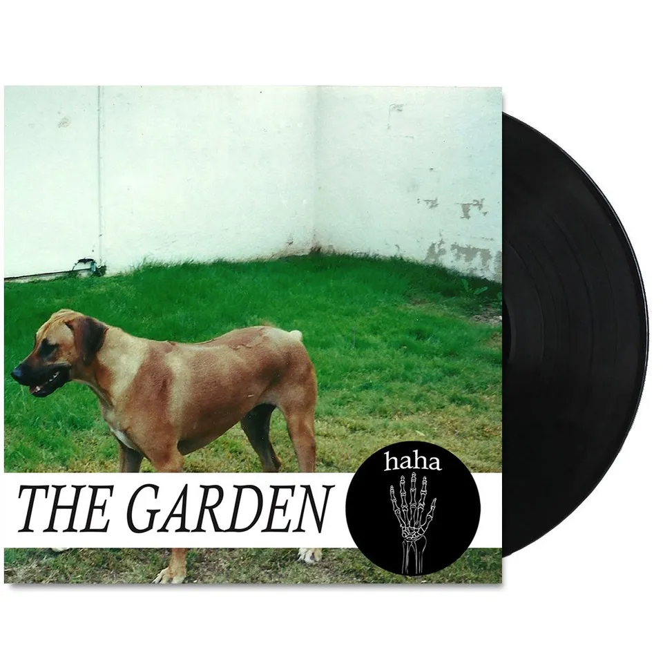the-garden-haha-lp-schwarz-art-punk-vinyl-schallplatte image 1