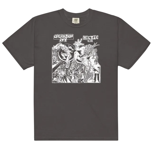 operation-ivy-hectic-t-shirt-dunkelgrau-baumwolle image 1