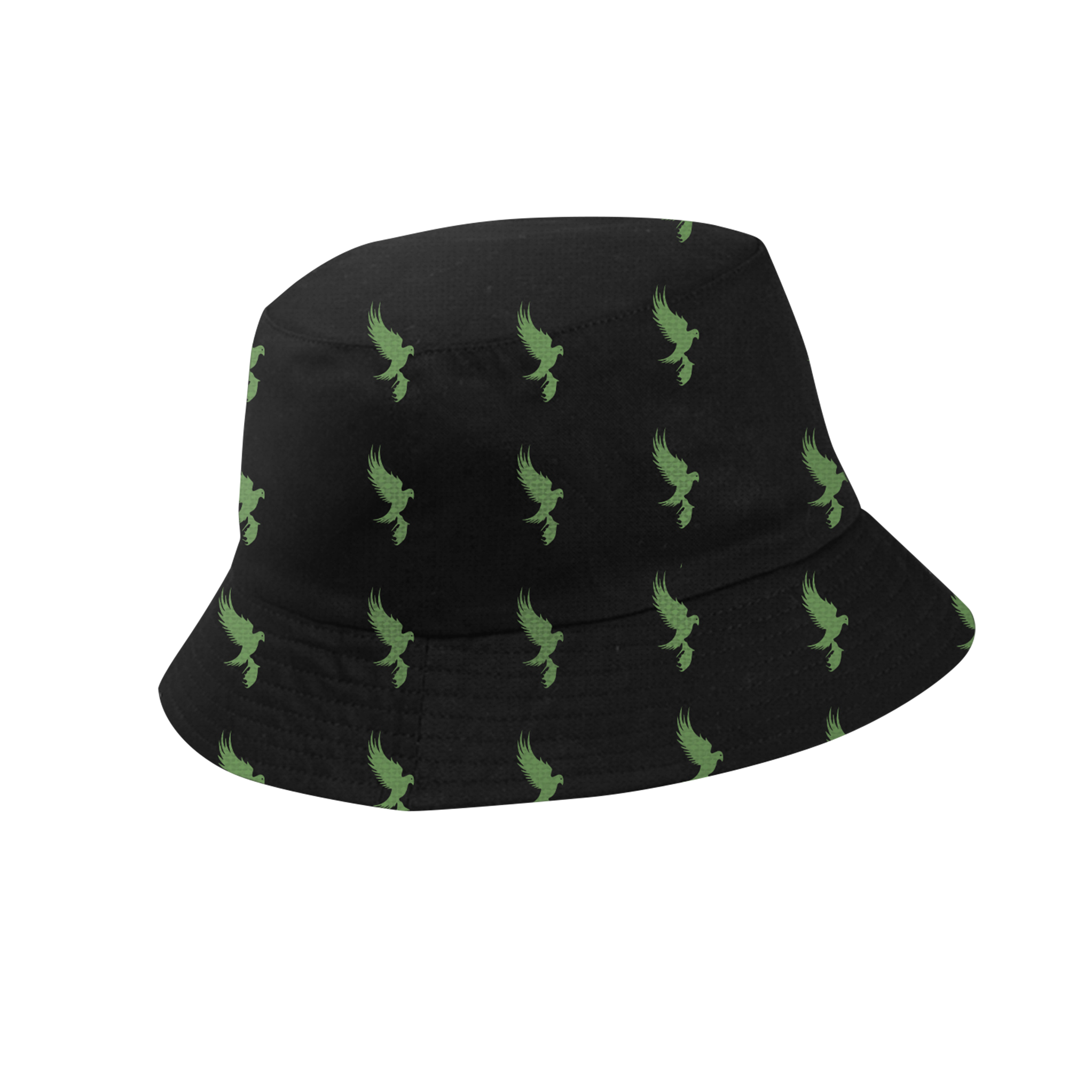 hollywood-undead-d-g-pattern-bucket-hat-fischerhut-schwarz image 1
