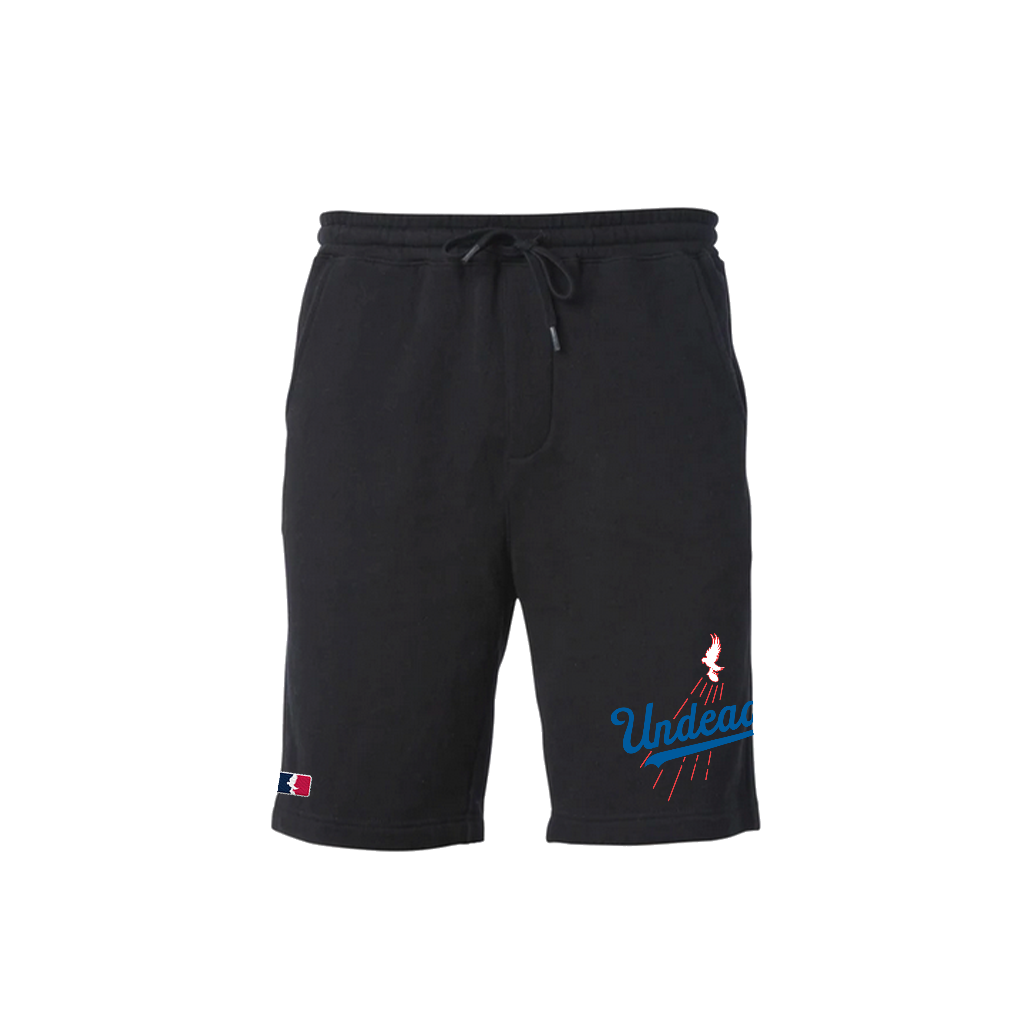 hollywood-undead-undead-baseball-sweat-shorts-schwarz image 1