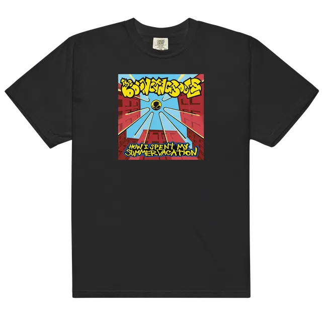 bouncing-souls-summer-vacation-t-shirt-schwarz-albumprint image 1