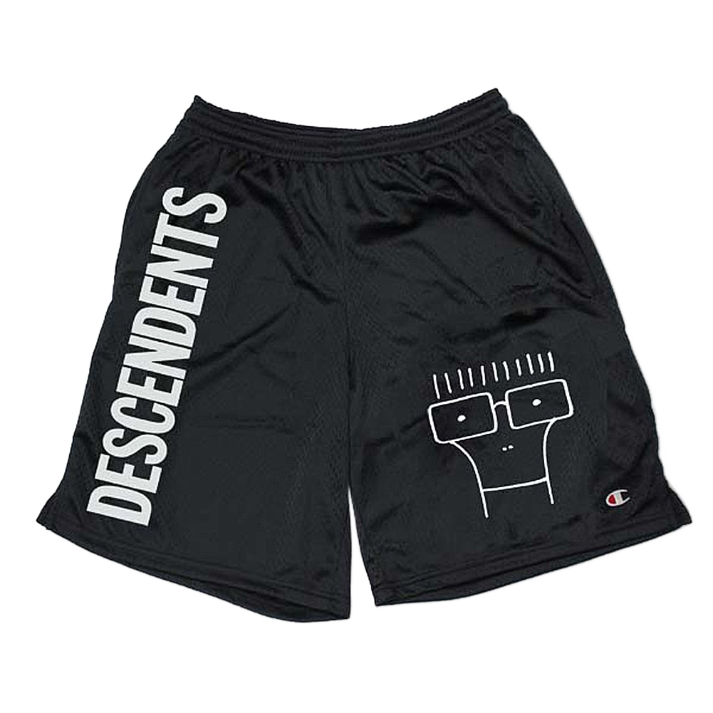 epitaph-records-milo-logo-mesh-shorts-schwarz-champion image 1