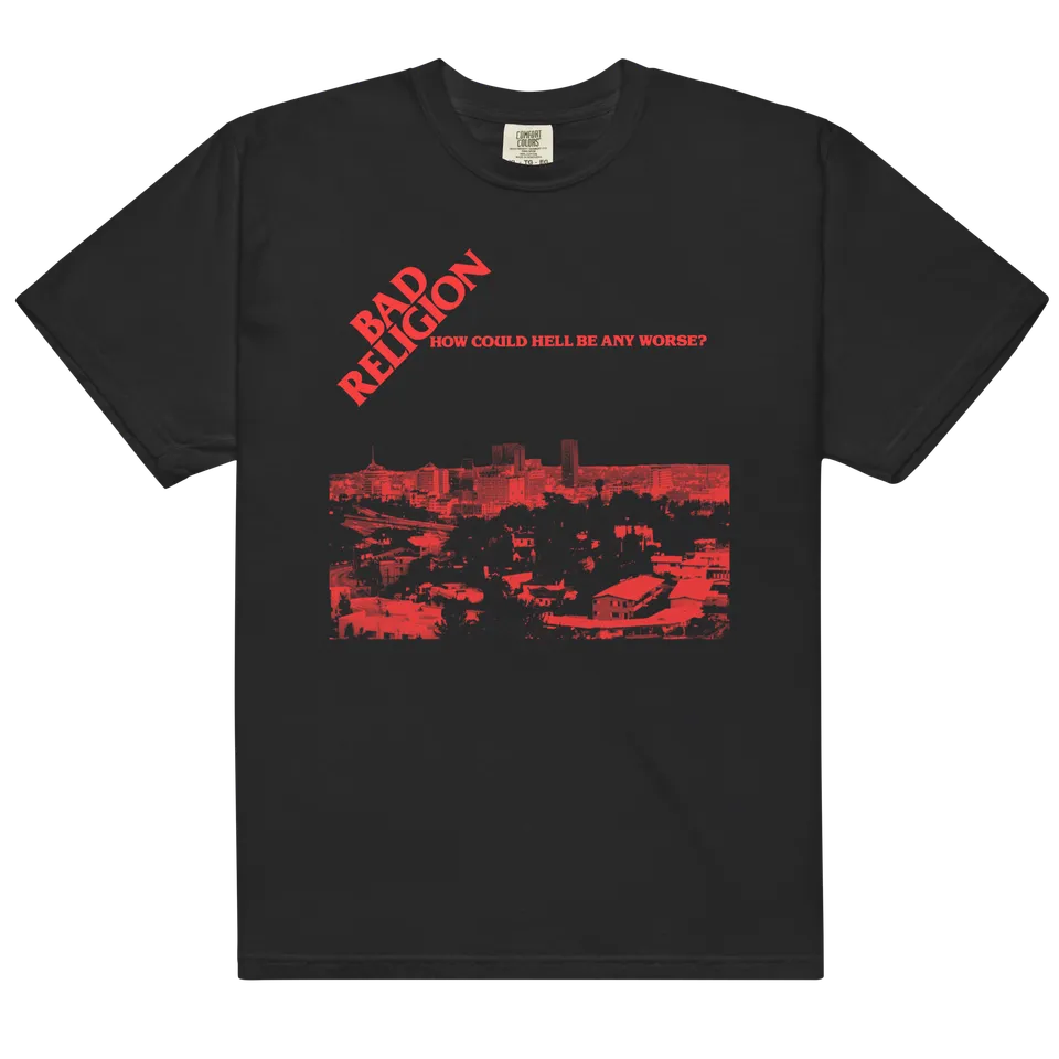 bad-religion-how-could-hell-be-any-worse-t-shirt-schwarz image 1