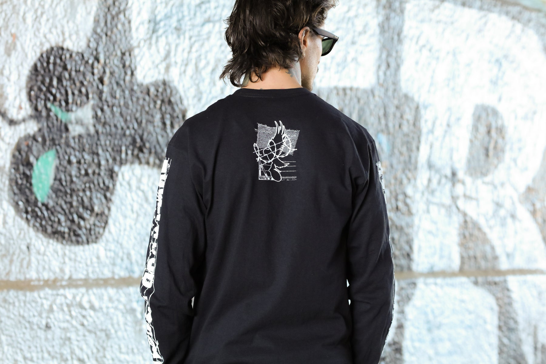 hollywood-undead-hk-collage-longsleeve-shirt-schwarz-baumwolle image 6