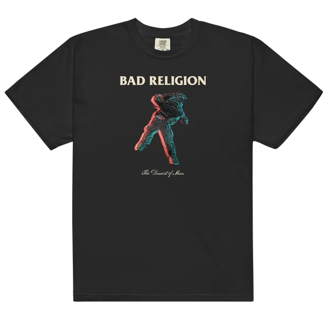 bad-religion-dissent-of-man-t-shirt-schwarz-baumwolle image 1