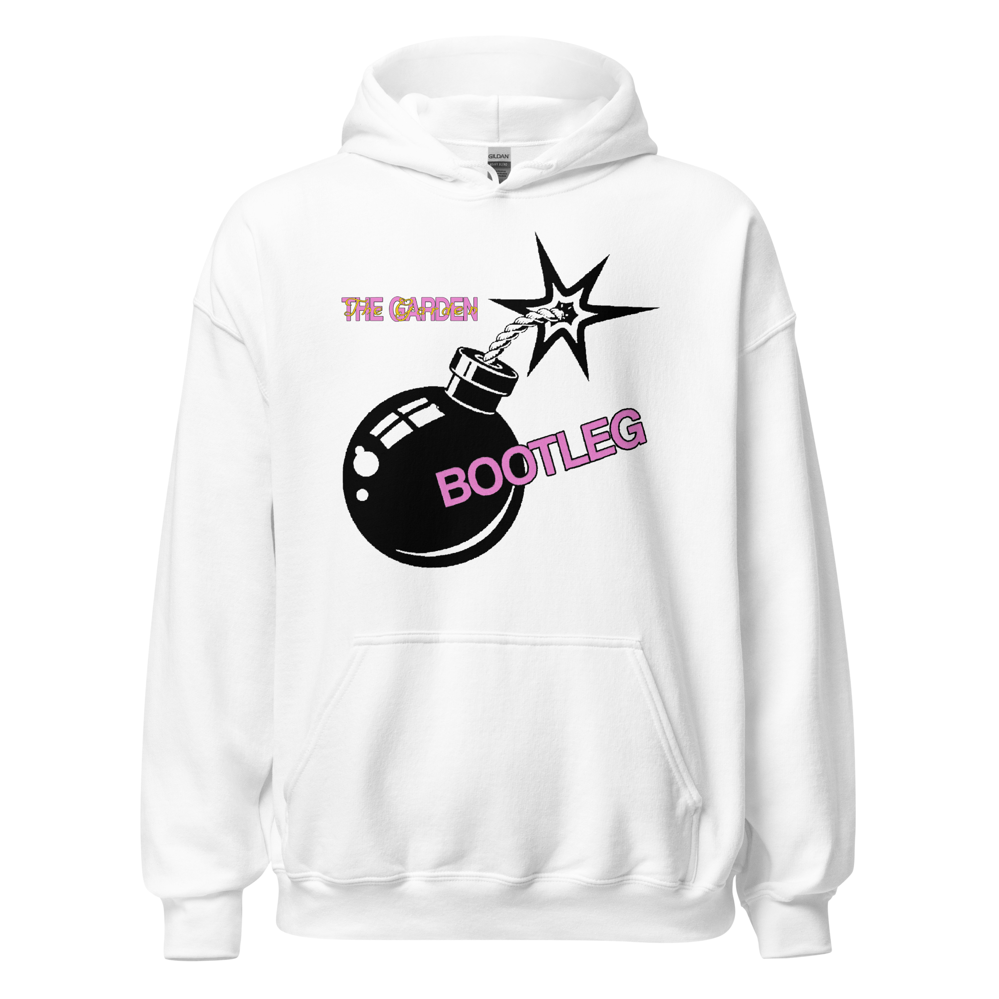 the-garden-bootleg-hoodie-wei-kapuzenpullover image 1