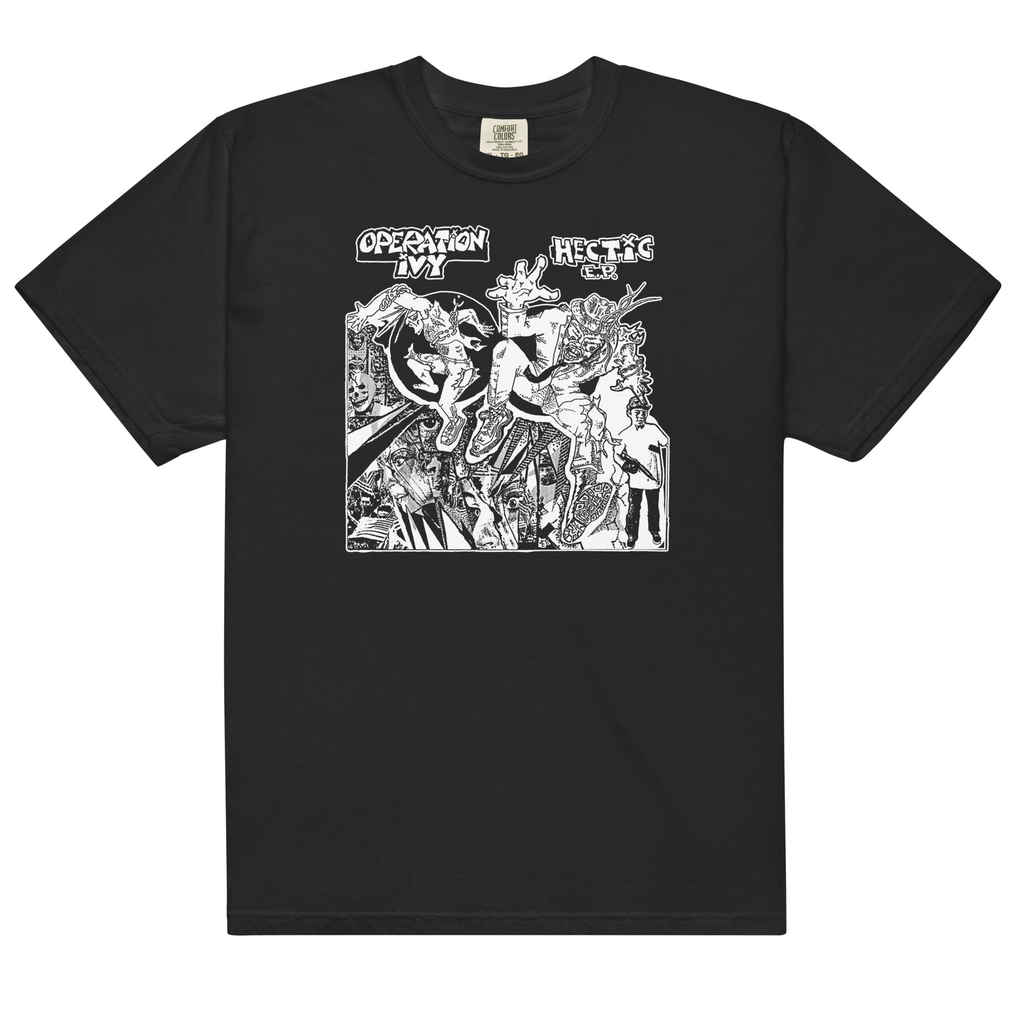 operation-ivy-hectic-t-shirt-schwarz-baumwolle-shirt-s-4xl image 1