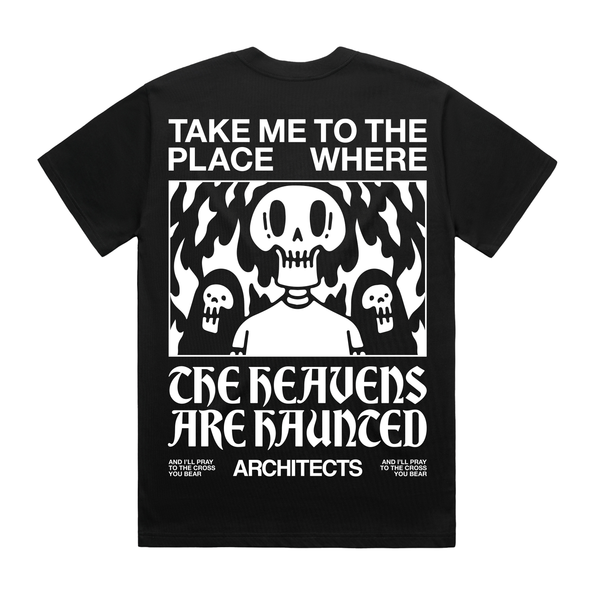 architects-broken-mirror-black-t-shirt-schwarz-baumwolle image 1