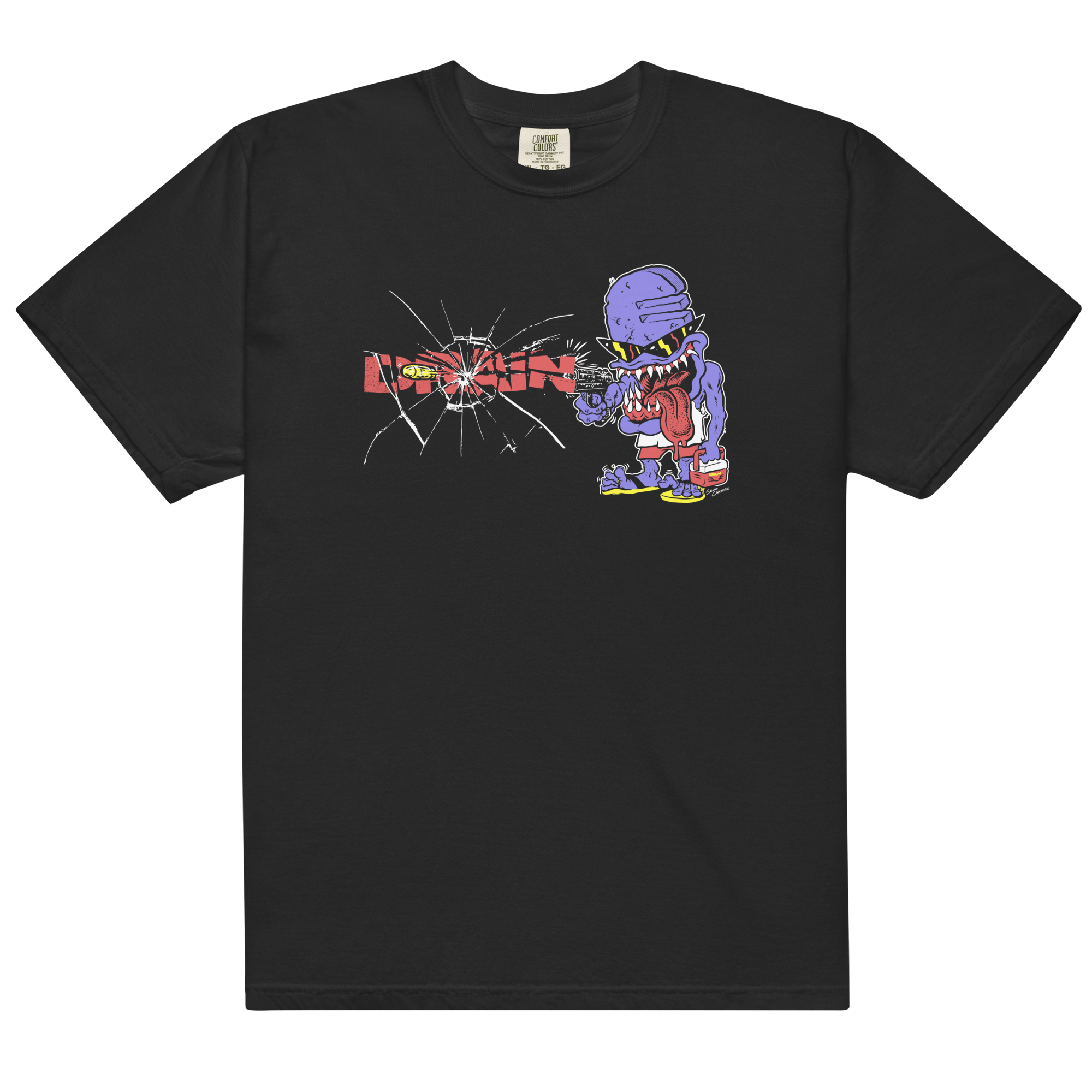 epitaph-apparel-drain-x-epitaph-t-shirt-schwarz-logo image 1