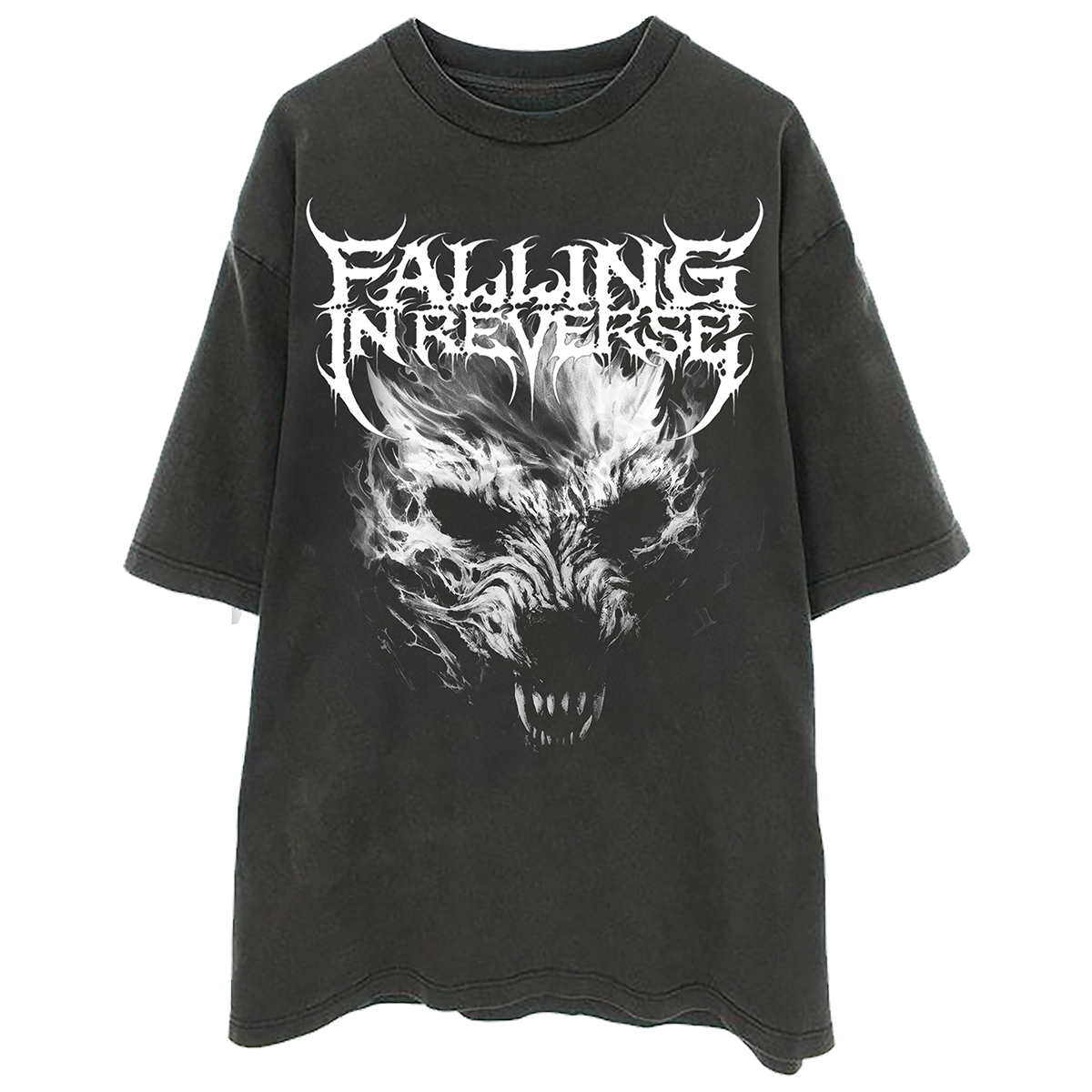 falling-in-reverse-wolf-tee-t-shirt-schwarz-heavyweight image 1