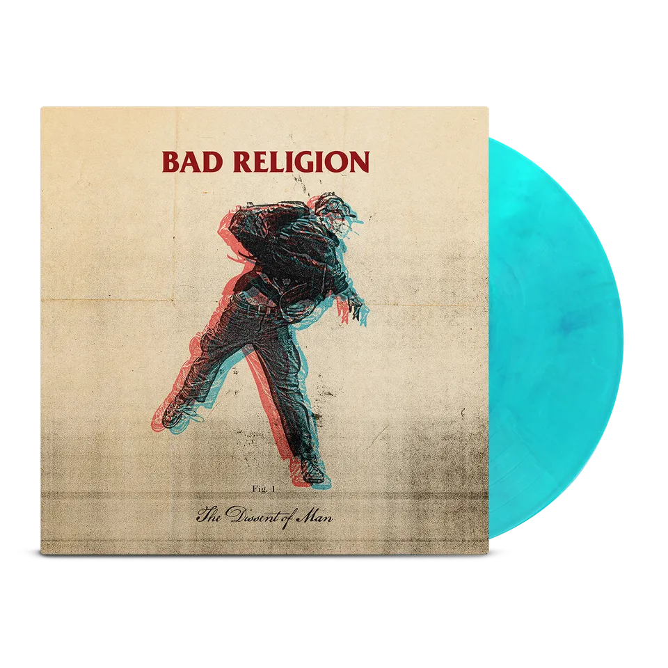 bad-religion-the-dissent-of-man-lp-gr-n-blau-vinyl image 1