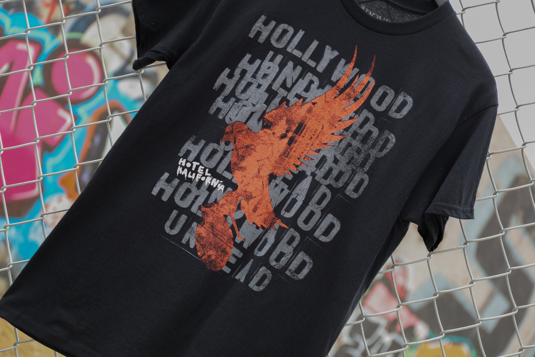 hollywood-undead-dove-grenade-stacked-logo-t-shirt-schwarz image 3