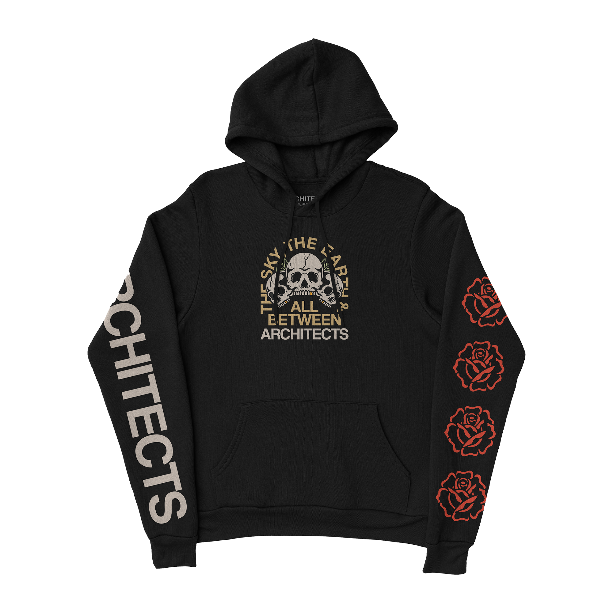 architects-the-sky-the-earth-all-between-skull-hoodie-schwarz image 1