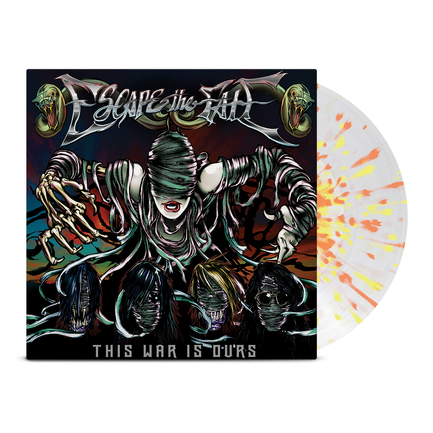 escape-the-fate-this-war-is-ours-lp-clear-splatter image 1