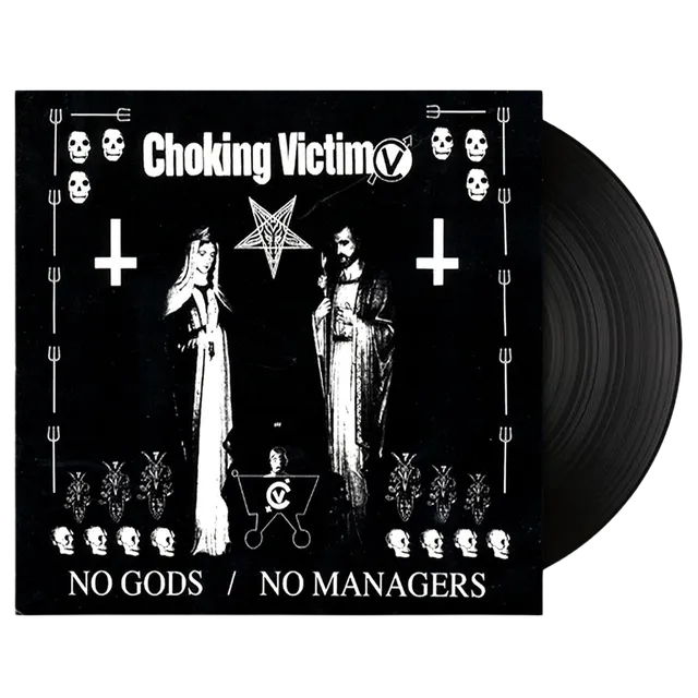 choking-victim-no-gods-no-managers-lp-vinyl-schwarz-2 image 1