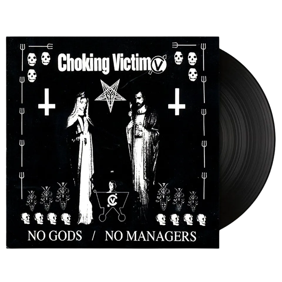 choking-victim-no-gods-no-managers-lp-vinyl-schwarz-2 image 1