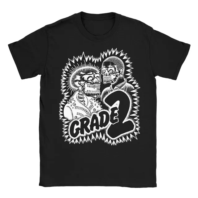 grade-2-skeletons-t-shirt-schwarz-l-baumwolle image 1