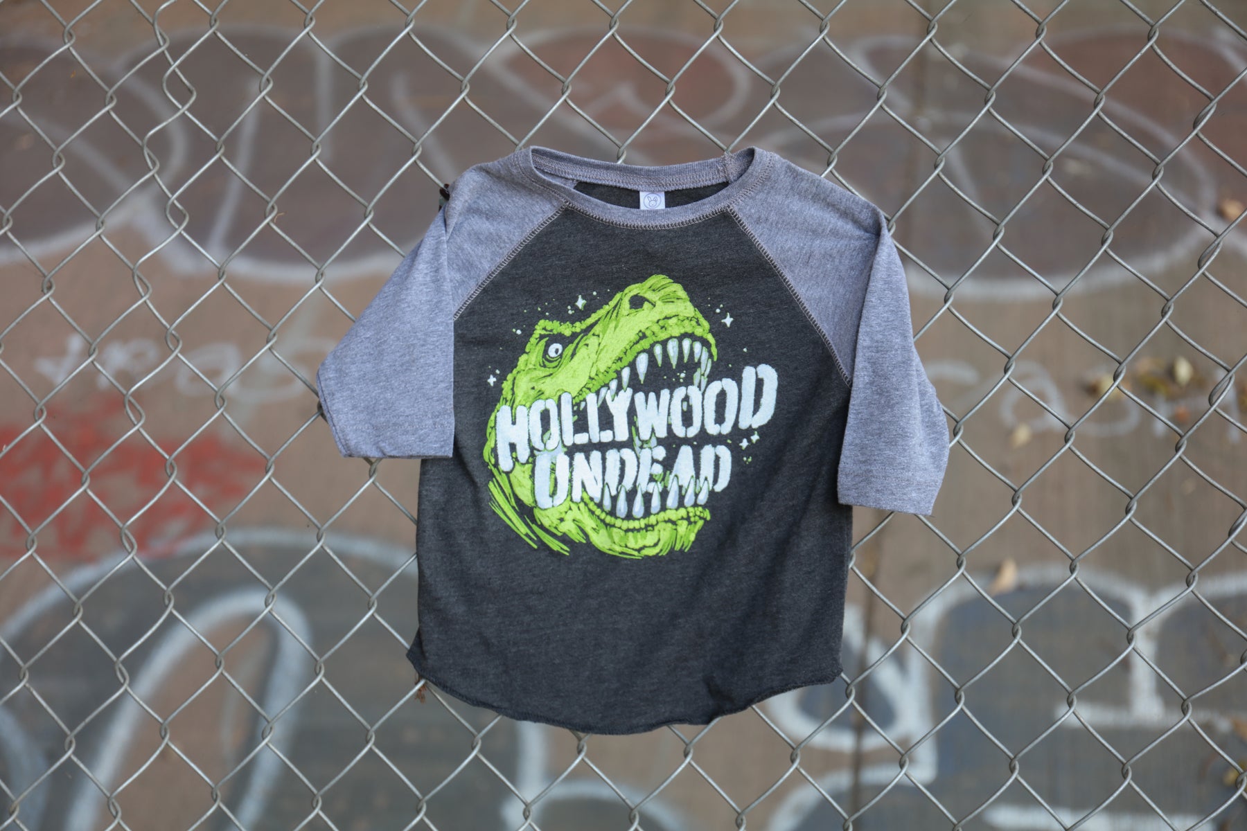 hollywood-undead-t-rex-toddler-raglan-shirt-vintage-smoke image 3