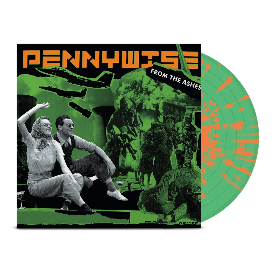 pennywise-from-the-ashes-lp-vinyl-green-tangerine-splatter image 1