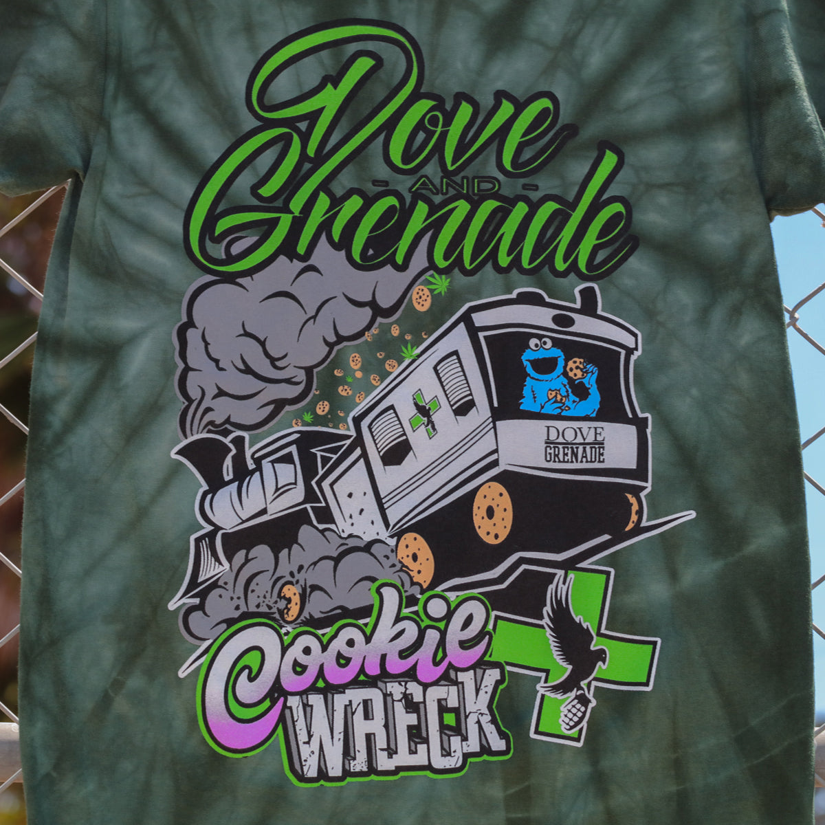 hollywood-undead-cookie-wreck-t-shirt-spider-dye-baumwolle image 3