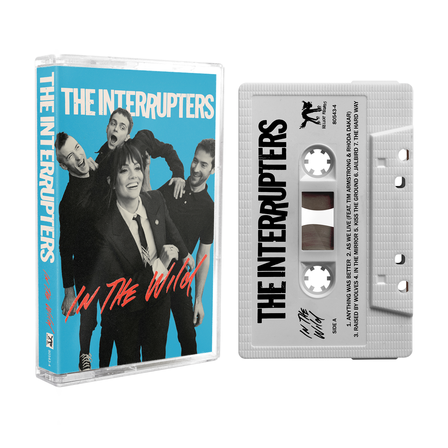 the-interrupters-in-the-wild-kassette-wei-limitiert image 1