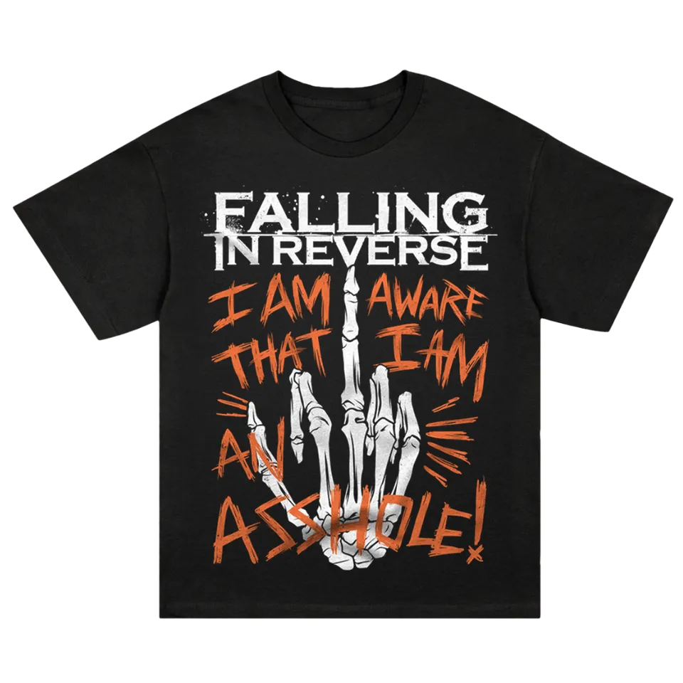 falling-in-reverse-asshole-tee-t-shirt-schwarz-classic image 1