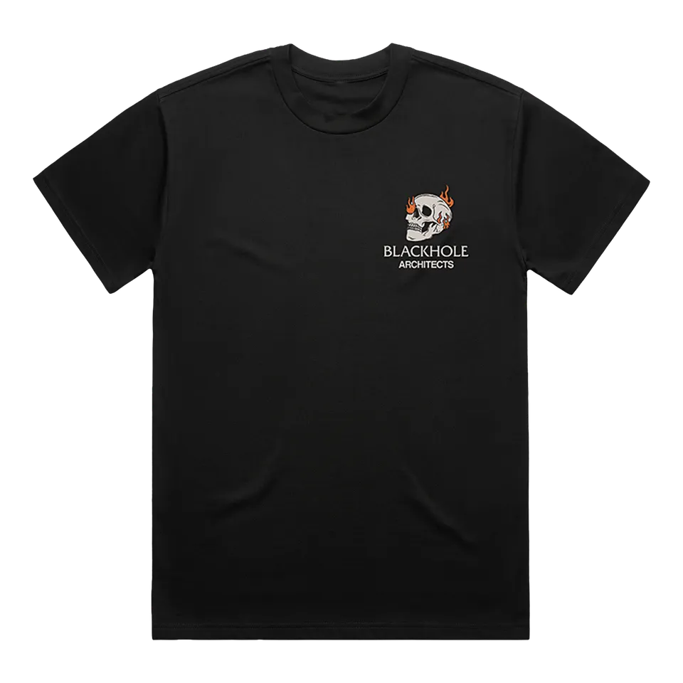architects-blackhole-no-tomorrow-t-shirt-schwarz-baumwolle image 1