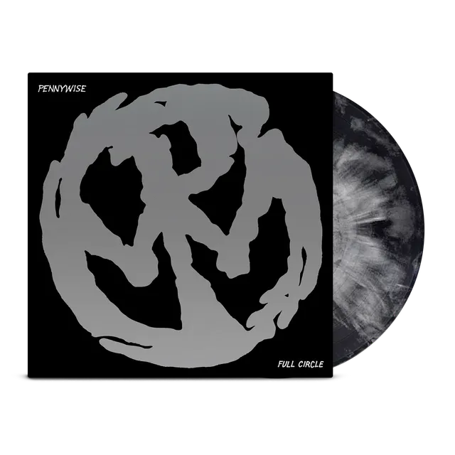 pennywise-full-circle-25th-anniversary-lp-vinyl-white-black image 1