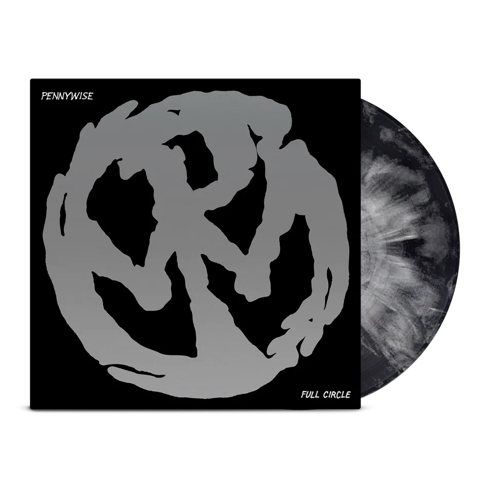 pennywise-full-circle-25th-anniversary-lp-vinyl-white-black image 1