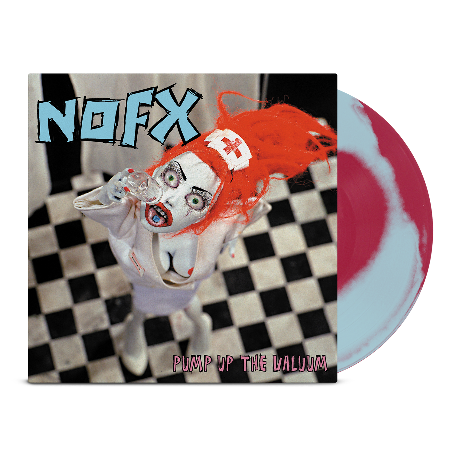 nofx-pump-up-the-valuum-lp-apple-blue-vinyl-limitiert image 1