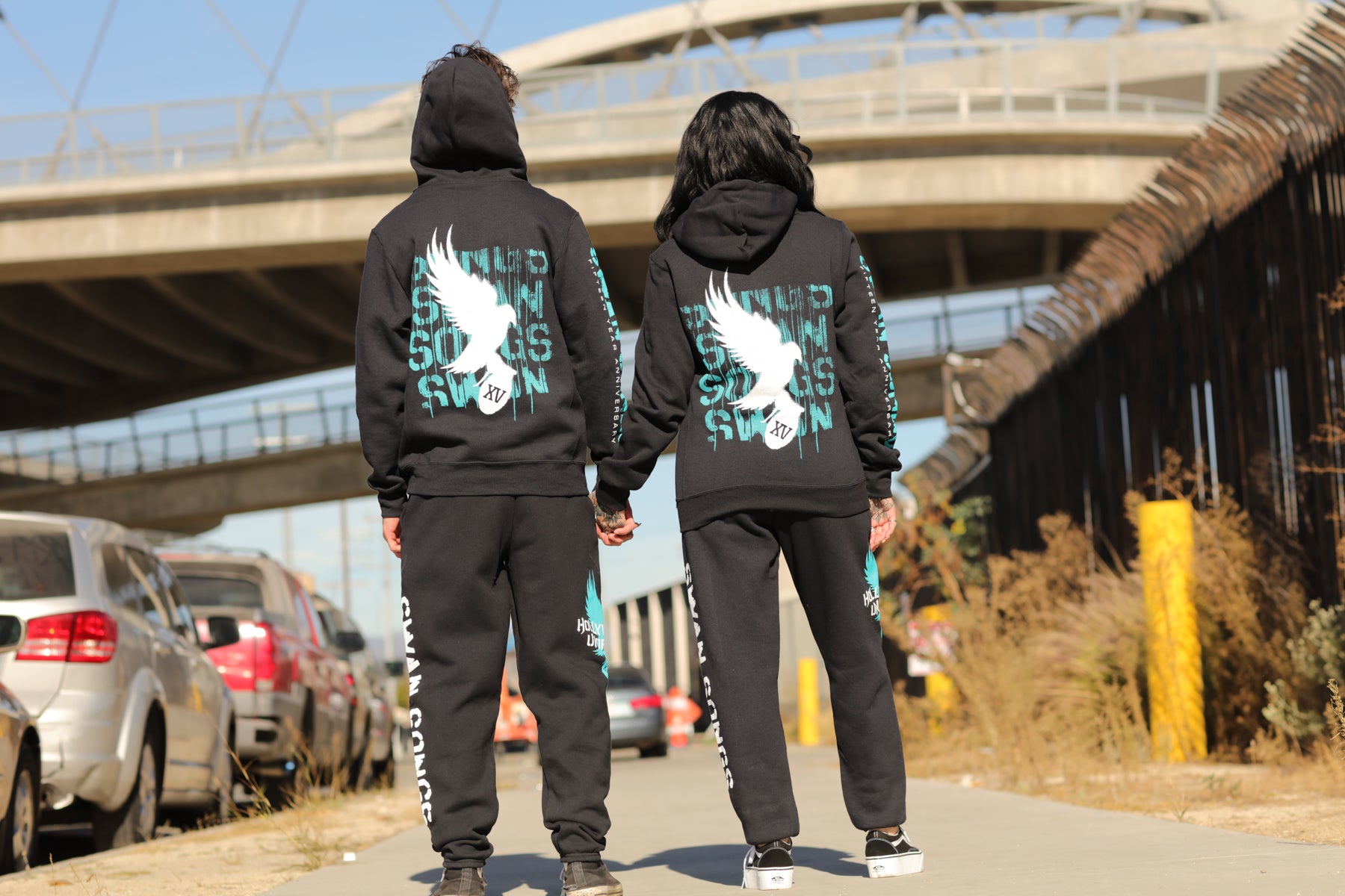 hollywood-undead-swan-songs-15-year-sweatpants-schwarz image 5