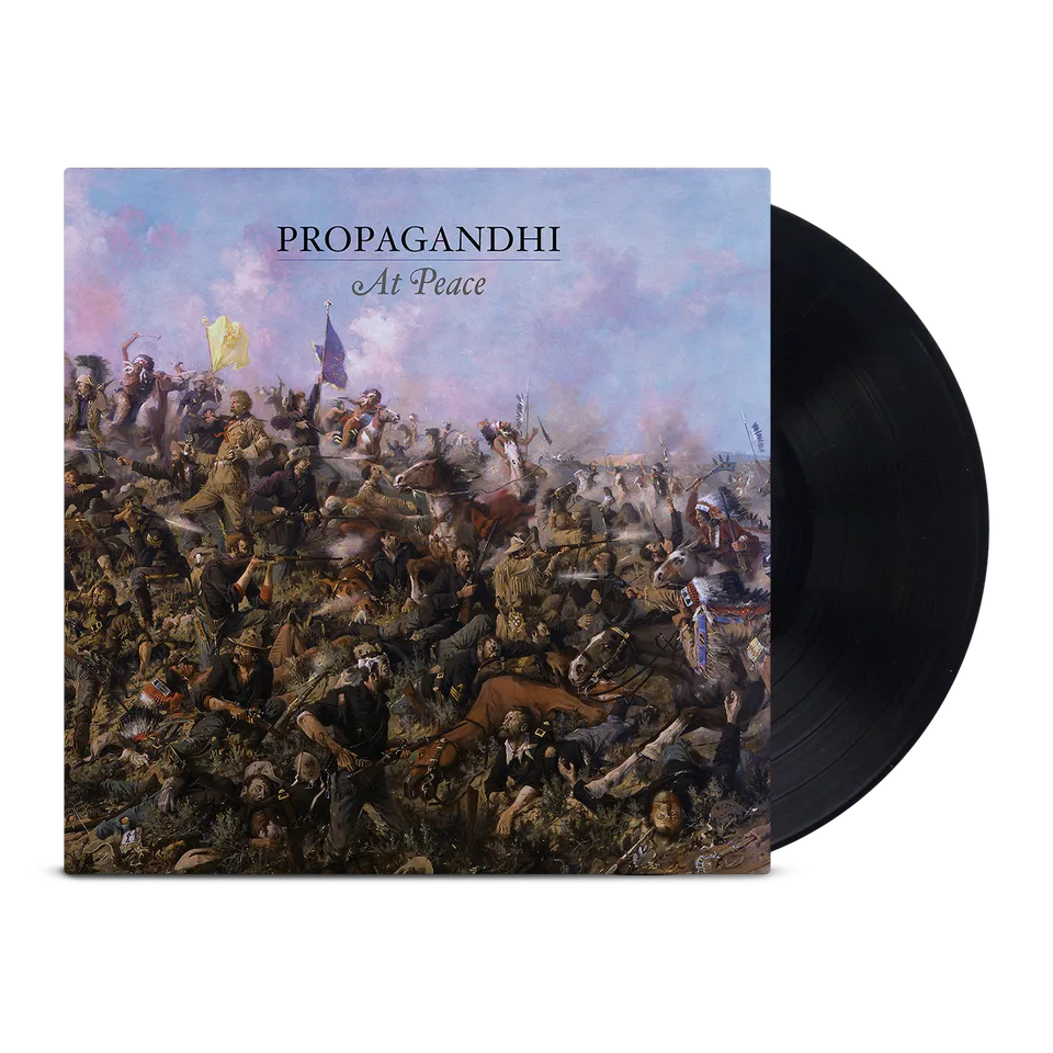 propagandhi-at-peace-lp-vinyl-schwarzes-album image 1