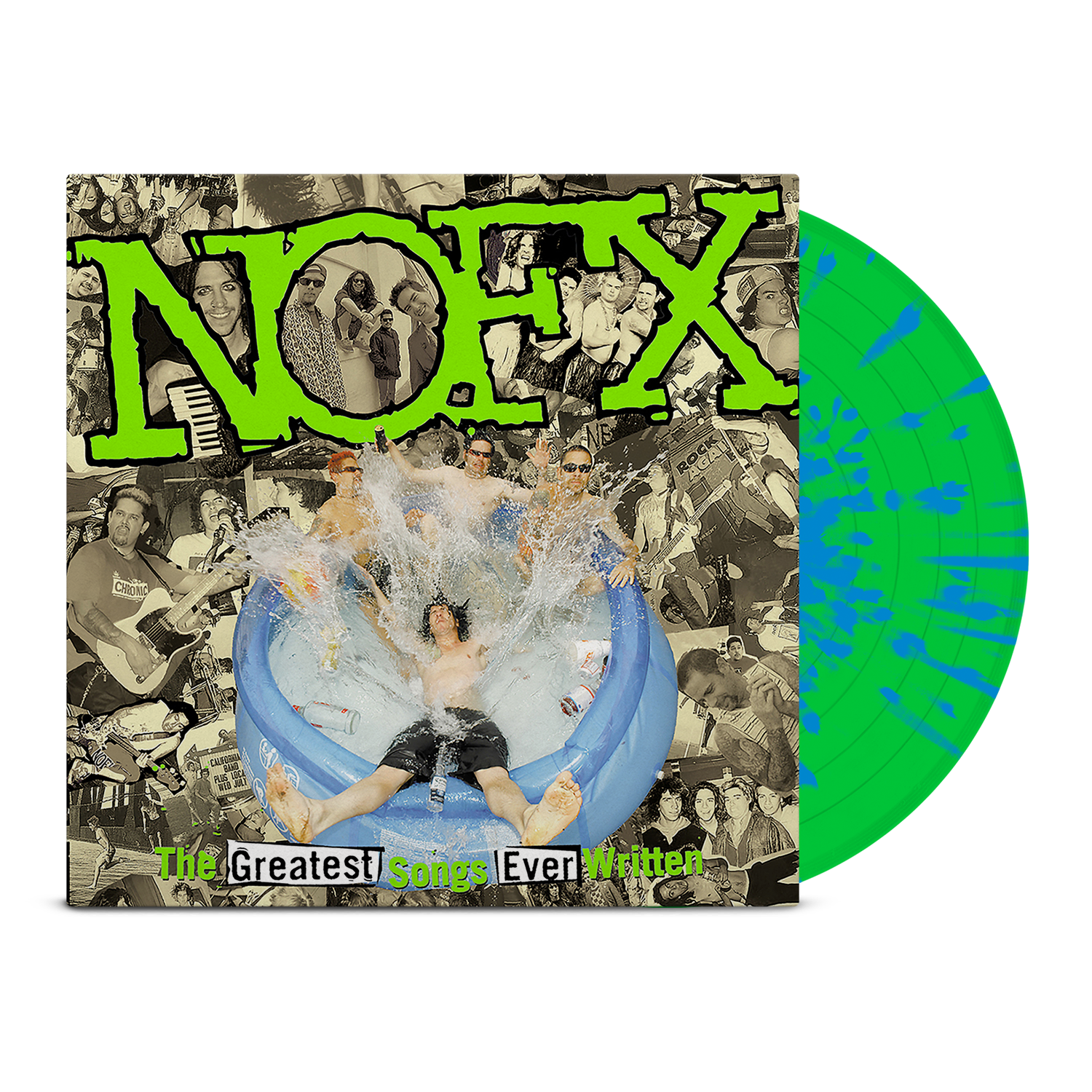 nofx-greatest-songs-2xlp-gr-n-blau-splatter-limitiert image 1