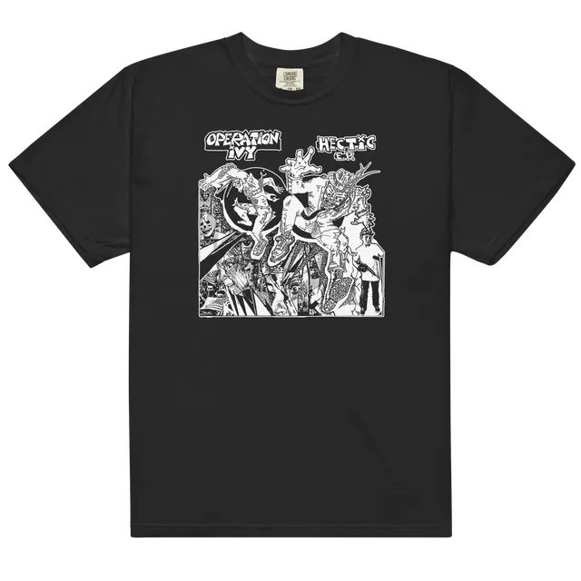 operation-ivy-hectic-t-shirt-schwarz-baumwolle-shirt-s-4xl image 1