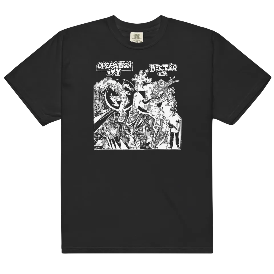 operation-ivy-hectic-t-shirt-schwarz-baumwolle-shirt-s-4xl image 1