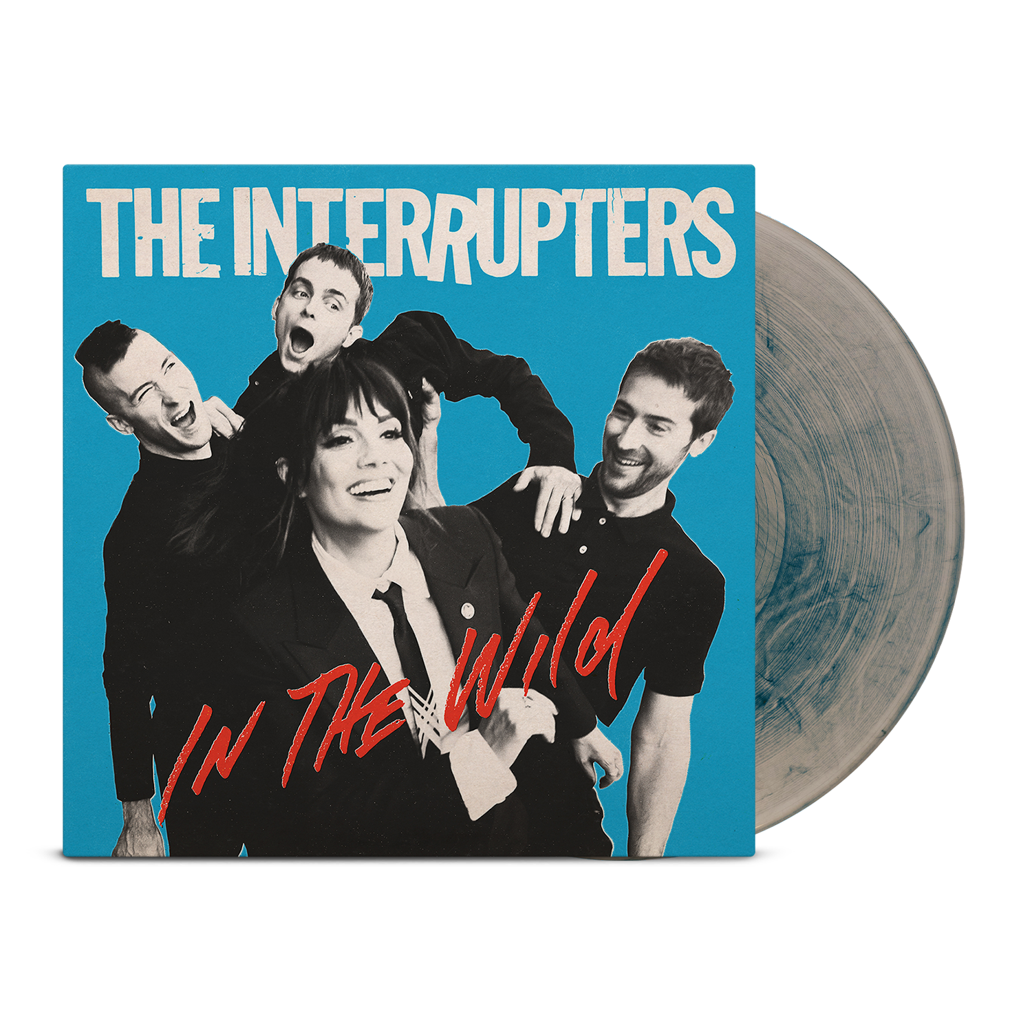 the-interrupters-in-the-wild-lp-vinyl-clear-blau-14-songs image 1