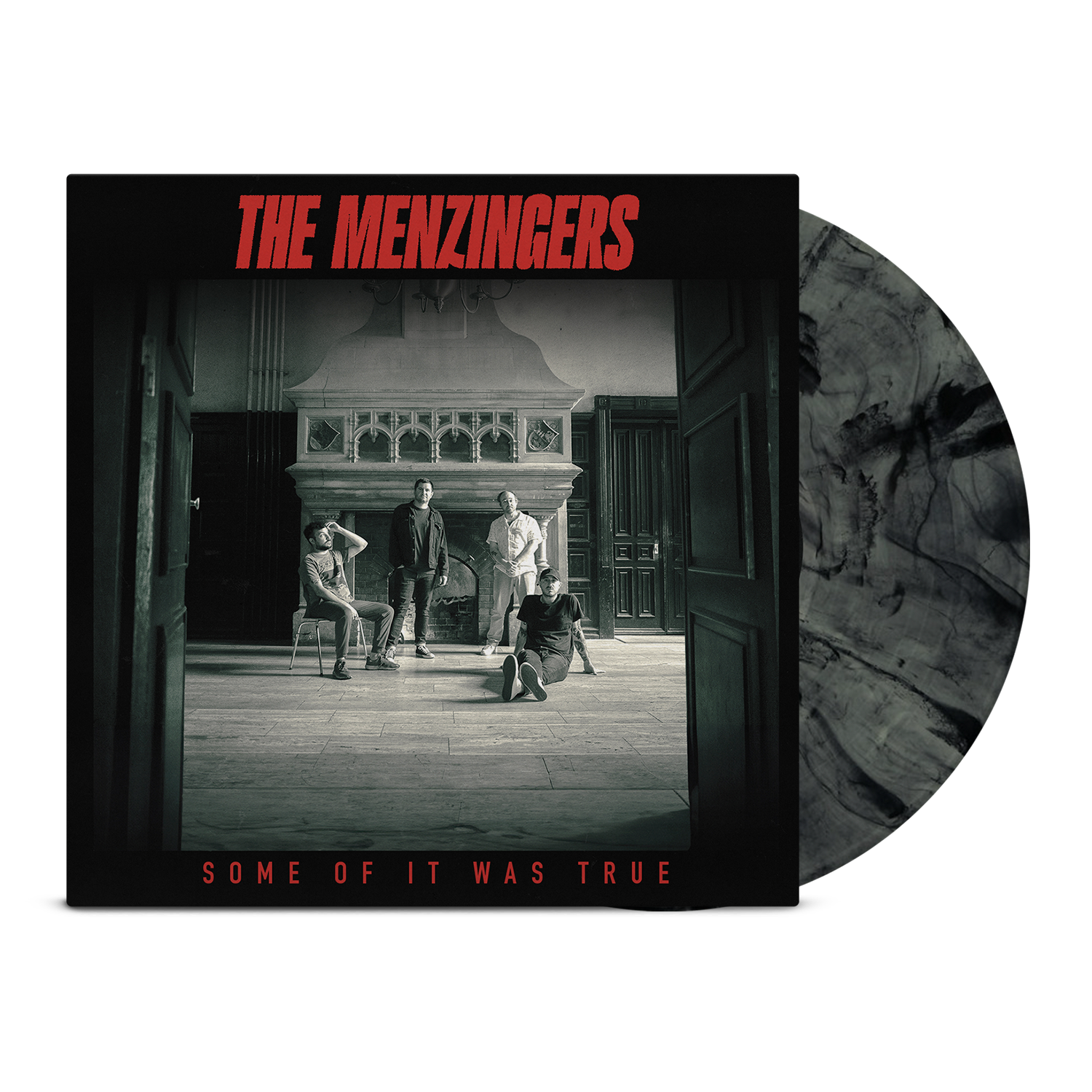 the-menzingers-some-of-it-was-true-lp-coke-bottle-clear image 1