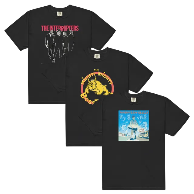 interrupters-bosstones-voodoo-t-shirt-bundle-schwarz-3er image 1