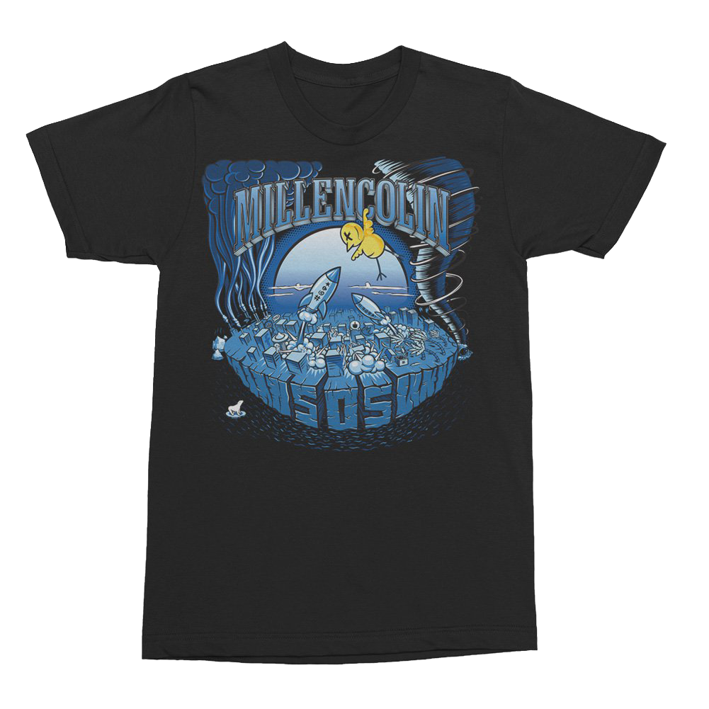 millencolin-sos-t-shirt-schwarz-100-baumwolle image 1