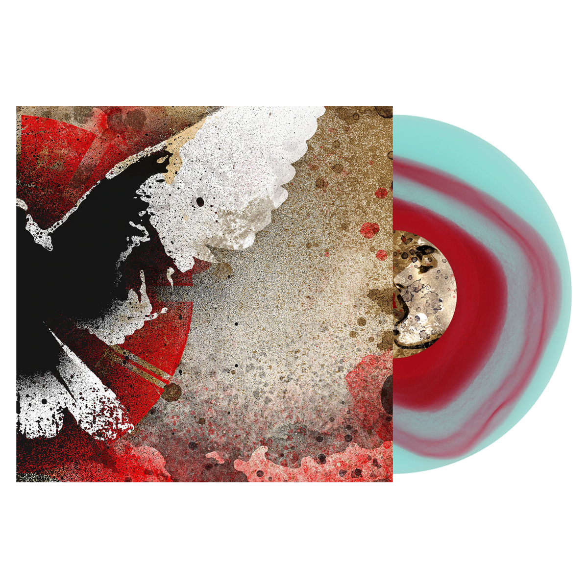 converge-no-heroes-lp-vinyl-rot-blau-galaxy image 1