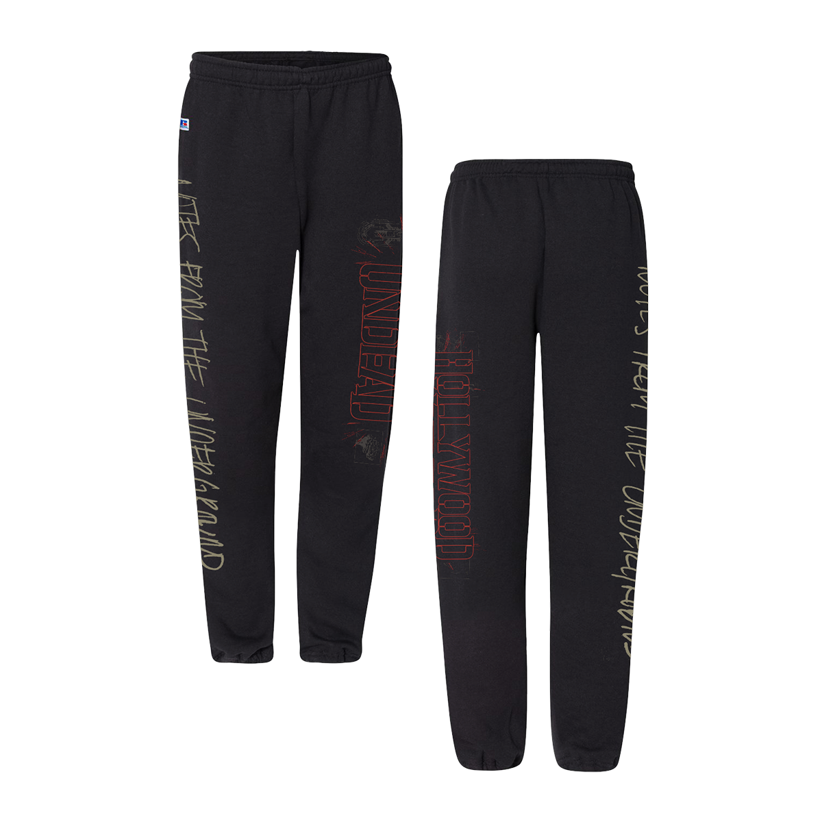 hollywood-undead-notes-from-the-underground-10-year-sweatpants-schwarz image 1