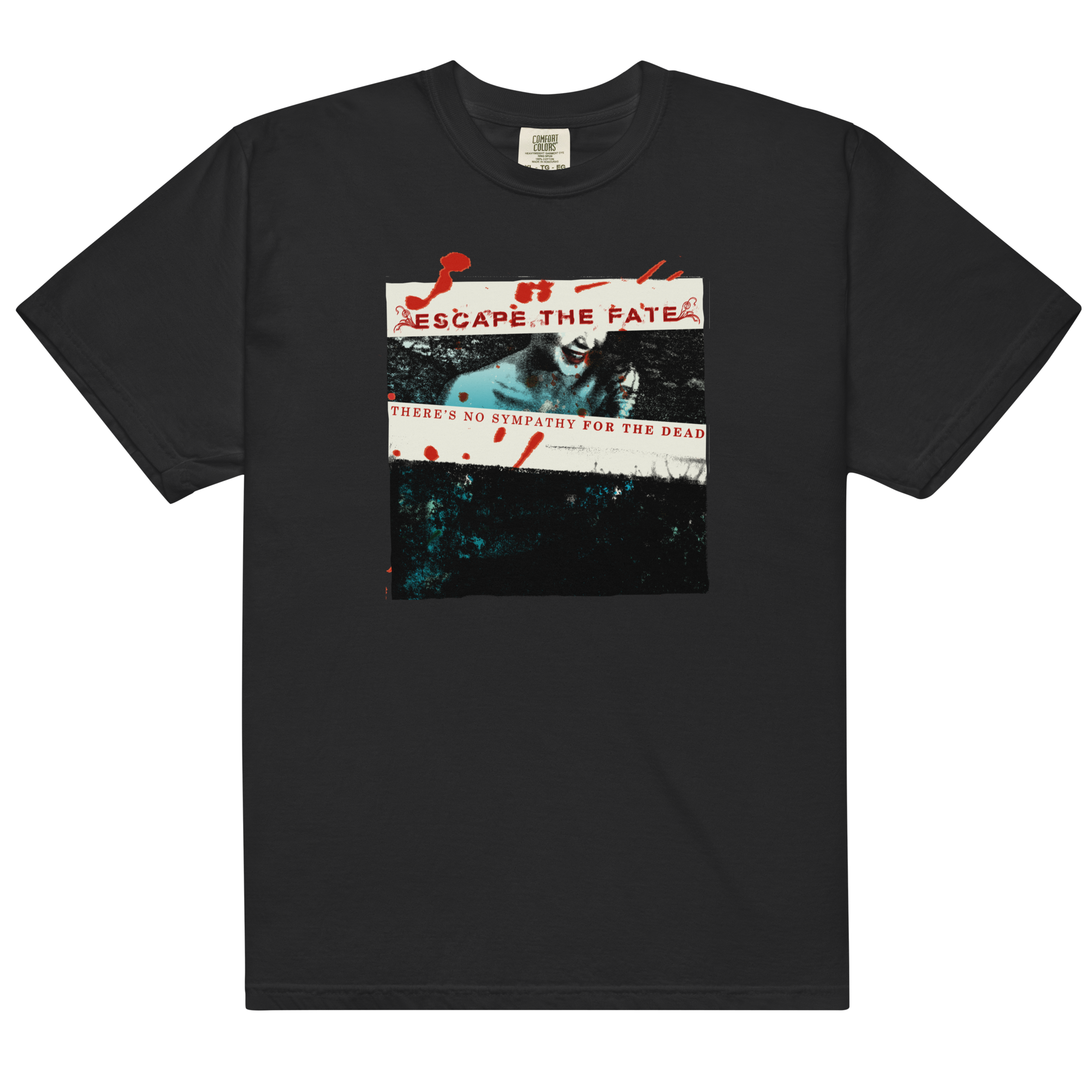 escape-the-fate-no-sympathy-t-shirt-schwarz-baumwolle image 1