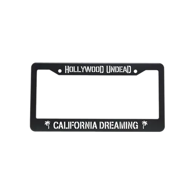 hollywood-undead-california-dreaming-kennzeichenhalter-schwarz image 1