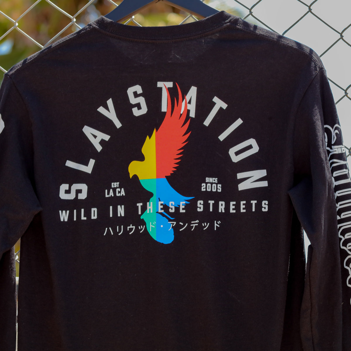 hollywood-undead-long-sleeves-slaystation-longsleeve-schwarz-baumwolle image 4