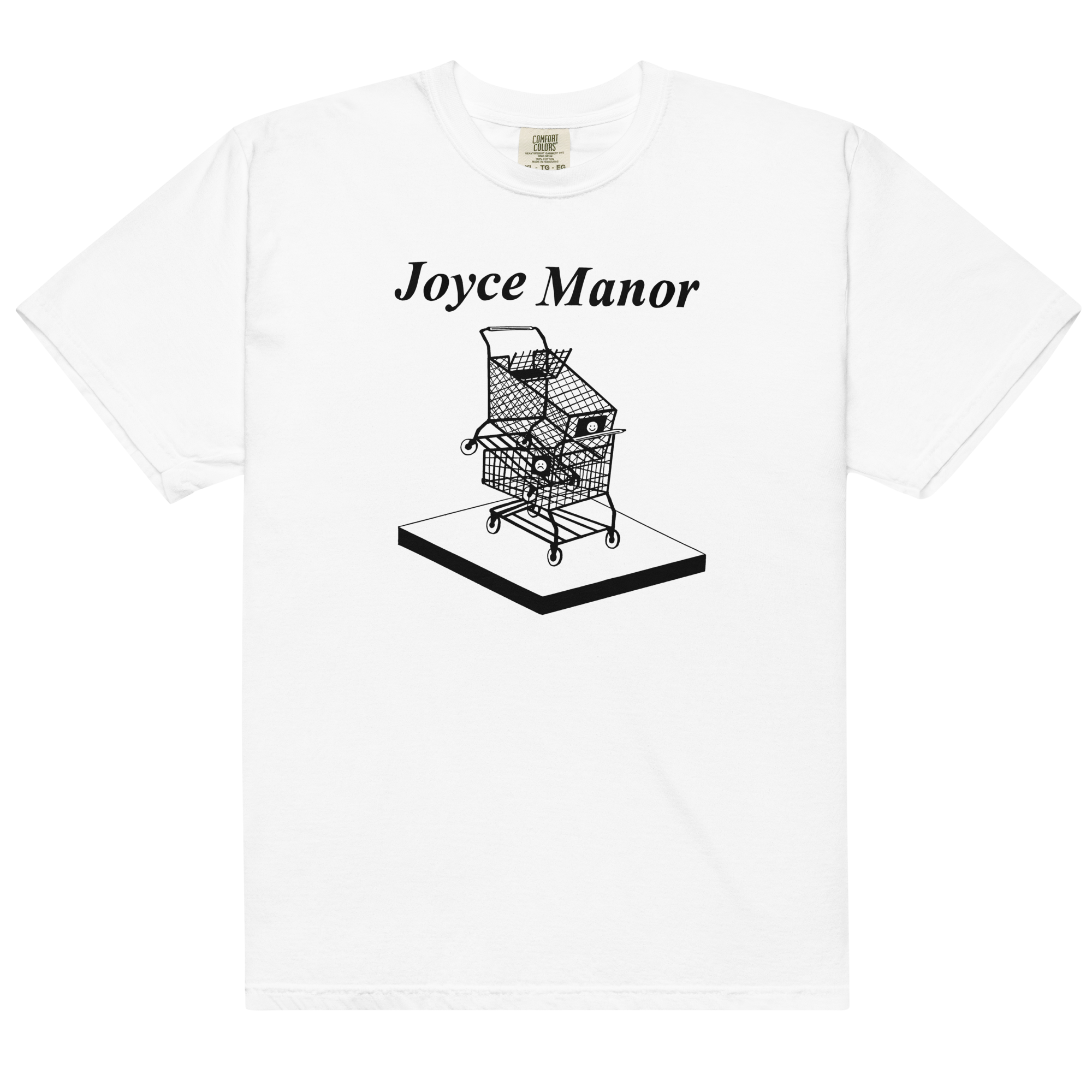 joyce-manor-shopping-carts-t-shirt-wei-baumwolle image 1