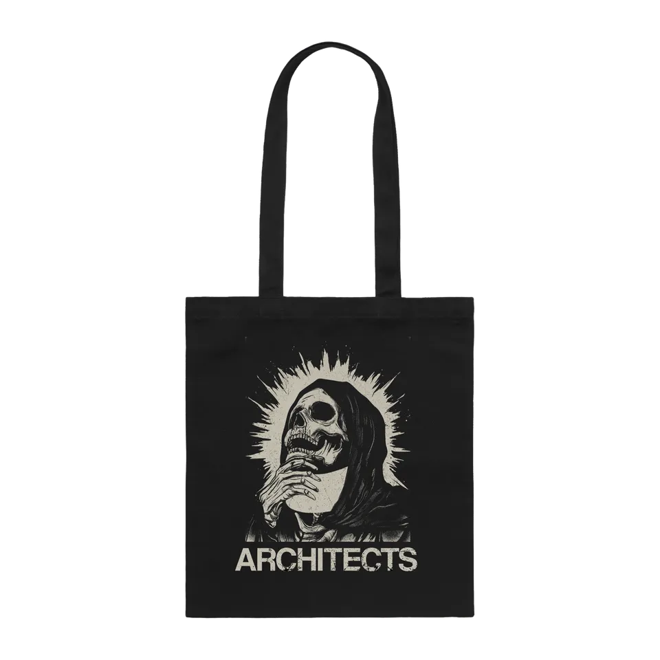 architects-all-i-got-was-whiplash-tote-bag-stoffbeutel-schwarz image 1