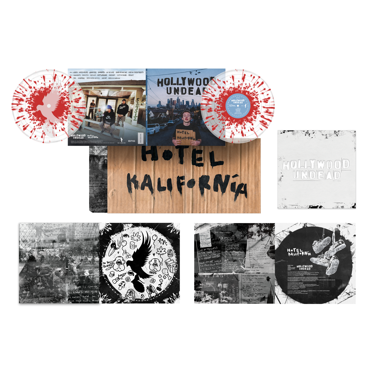 hollywood-undead-hotel-kalifornia-deluxe-vinyl-ruby-splatter image 2