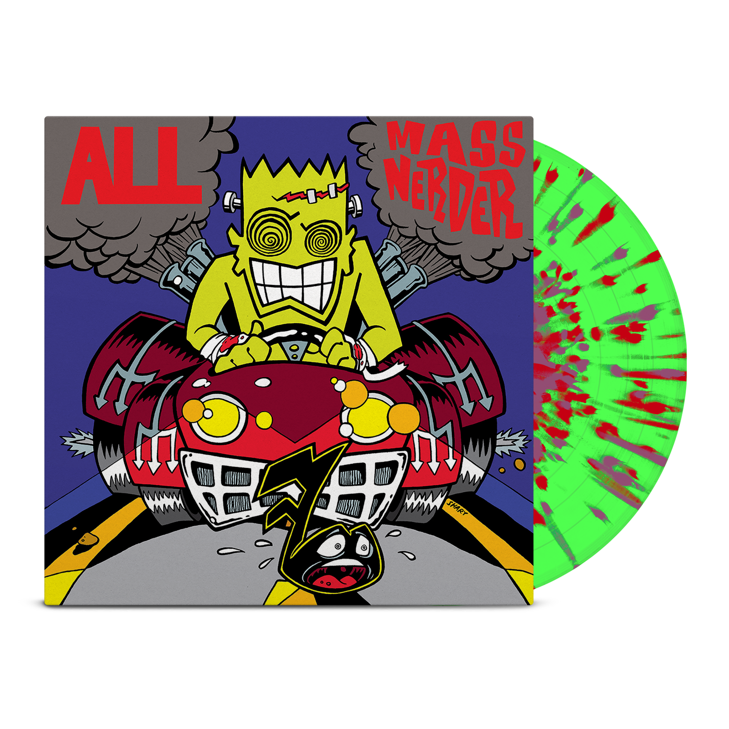 all-mass-nerder-lp-vinyl-gr-n-rot-lila-limitiert image 1
