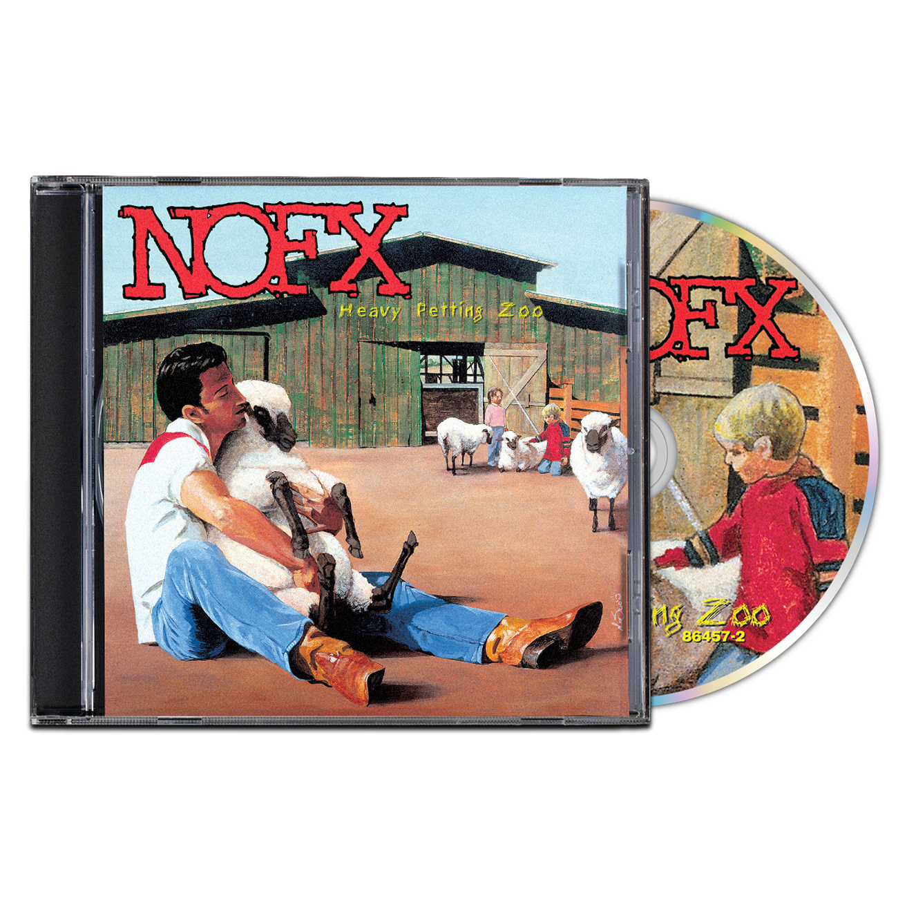 nofx-heavy-petting-zoo-cd-album-punk-rock image 1